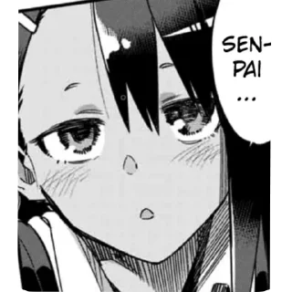 👍 emoji Nagatoro Stickers Telegram sticker 7 of 15