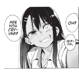 👍 emoji Nagatoro Stickers Telegram sticker 5 of 15
