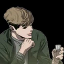 😸 emoji Sangwoo Telegram sticker 11 of 26
