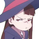 😑 emoji Little Witch Academia Telegram sticker 11 of 51