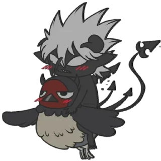 😌 emoji Arte escura | @Poltergeist_0 Telegram sticker 11 of 13