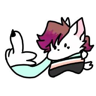 🖕 emoji Yami Arts Telegram sticker 21 of 53
