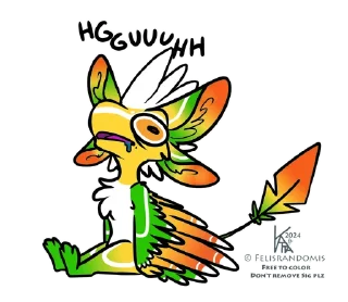 Sticker from Alphonso The Avali