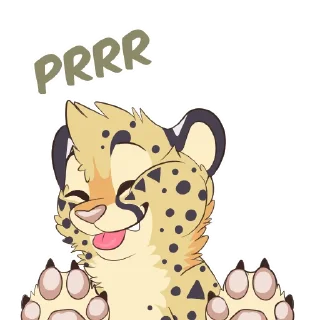 🥰 emoji Sage Cheetah Telegram sticker 11 of 67