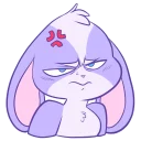 😡 emoji Huni Bun Telegram sticker 12 of 14