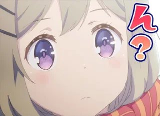 😮 emoji Adachi and Shimamura Telegram sticker 11 of 40