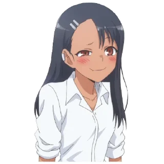 🤗 emoji Nagatoro-san Telegram sticker 6 of 31