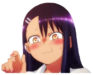 🤣 emoji Nagatoro-san Telegram sticker 9 of 31