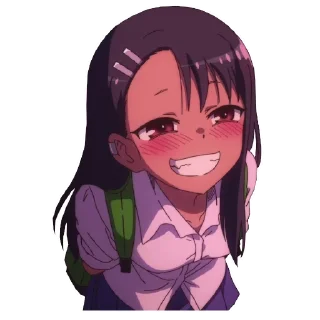 😈 emoji Nagatoro-san Telegram sticker 14 of 31