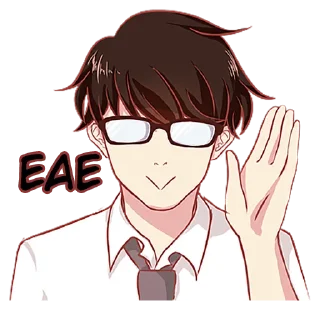 Sticker from The one guy with glasses