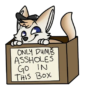 🥴 emoji machFennec has large ears! Telegram sticker 19 of 40