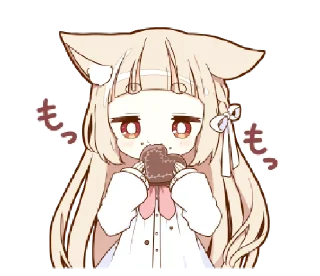 🍼 emoji nekomimi  @kittyst Telegram sticker 24 of 40
