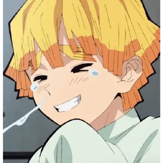 😊 emoji Zenitsu Telegram sticker 9 of 29