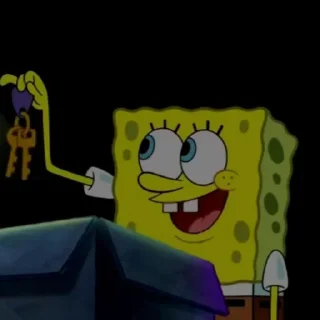 ⭐️ emoji —SpongeBob🌕.’ @OceanSticlt Telegram sticker 7 of 120