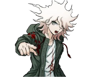 😡 emoji Nagito Komaeda Telegram sticker 22 of 22