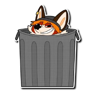 🗑️ emoji Rustle Loaf Telegram sticker 13 of 101