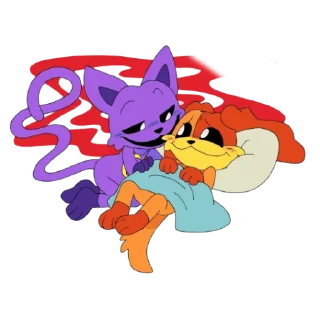🛏️ emoji Catnap & Dogday Telegram sticker 18 of 120