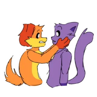 🤲 emoji Catnap & Dogday Telegram sticker 21 of 120