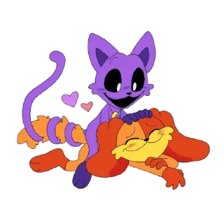 🥰 emoji Catnap & Dogday Telegram sticker 15 of 120