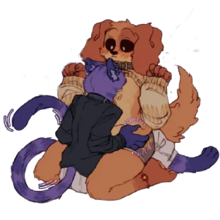 🤲 emoji Catnap & Dogday (Round 2) Telegram sticker 24 of 120