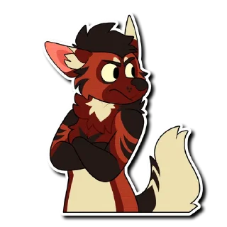 😠 emoji Dom Telegram sticker 11 of 16