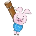 😑 emoji Винни пух и его друзья Telegram sticker 14 of 14