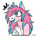 😆 emoji Penelope Telegram sticker 5 of 21