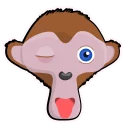😜 emoji Libre Designers Stickers Telegram sticker 24 of 67