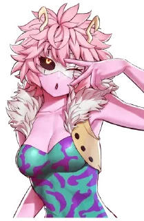 Sticker from AZ MHA Mina Ashido