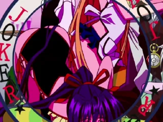 💜 emoji ⌜ Akeno 💜⚡ ⌟  ᨒ @KurumiFan ⛩️ Telegram sticker 5 of 40