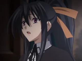 💜 emoji ⌜ Akeno 💜⚡ ⌟  ᨒ @KurumiFan ⛩️ Telegram sticker 8 of 40