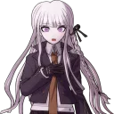 😨 emoji Kyoko Kirigiri @BigRedRidingHood Telegram sticker 10 of 14
