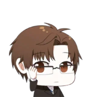 👀 emoji Mystic Messenger Telegram sticker 12 of 93
