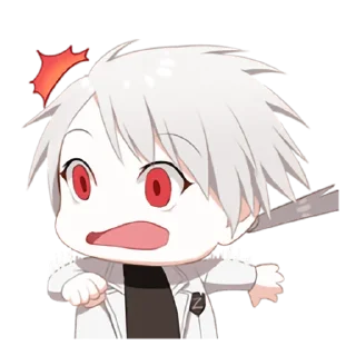 😫 emoji Mystic Messenger - @oneesanstickers Telegram sticker 12 of 24