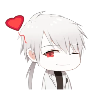 😘 emoji Mystic Messenger - @oneesanstickers Telegram sticker 14 of 24
