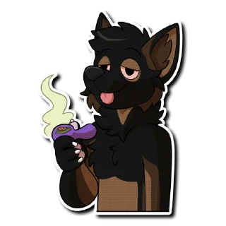 🌲 emoji Mika the Shep Telegram sticker 19 of 27