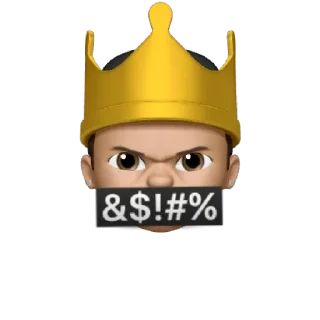 🤬 emoji King Baby Luca Telegram sticker 15 of 38