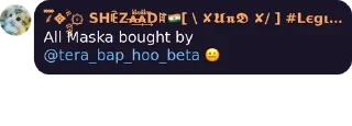 😐 emoji @Shezaada_official's Mafia Vol.1 Telegram sticker 17 of 37