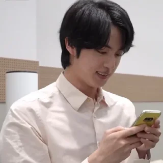 🖇 emoji Jin bts by @stickernct Telegram sticker 16 of 46