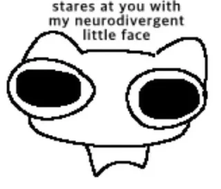 🌸 emoji disturbios mentais de um clt Telegram sticker 4 of 120