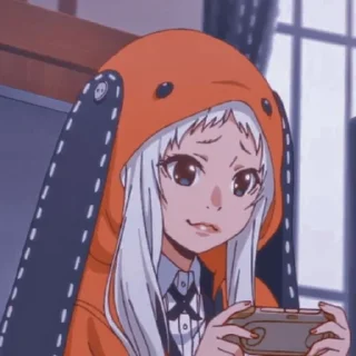 🧡 emoji 🧡runa yomozuki🧡 Telegram sticker 19 of 25
