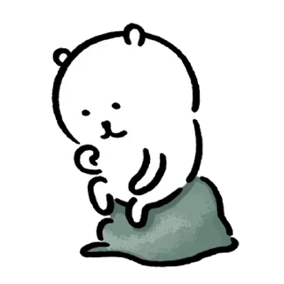 🤔 emoji Kakao Joke bear 4 Telegram sticker 21 of 24