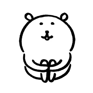 😄 emoji Kakao Joke bear 4 Telegram sticker 15 of 24
