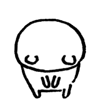 🙏 emoji Kakao Joke bear Telegram sticker 24 of 24