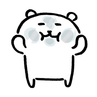 😞 emoji Kakao Joke bear 4 Telegram sticker 11 of 24