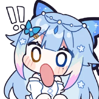 😲 emoji 雨纪Ameki 充电表情 Telegram sticker 11 of 15