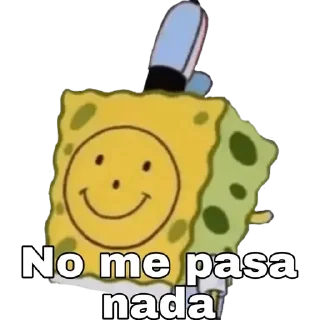 🙂 emoji Bob Esponja @byShxdow Telegram sticker 24 of 28
