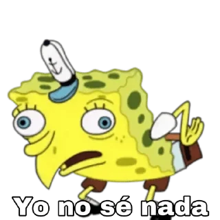 Sticker from Bob Esponja @byShxdow