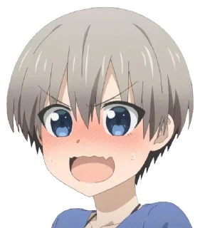 😊 emoji Uzaki-chan Telegram sticker 14 of 60