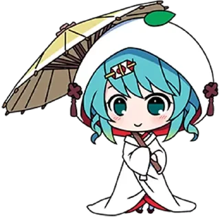 Sticker from Miku